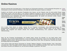 Tablet Screenshot of kasinos.9-online.com